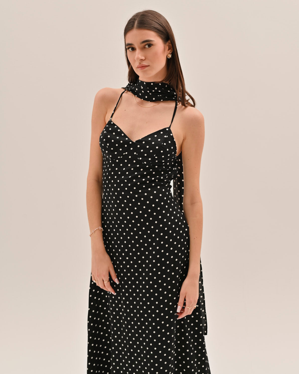 SIREN DRESS - POLKA DOT